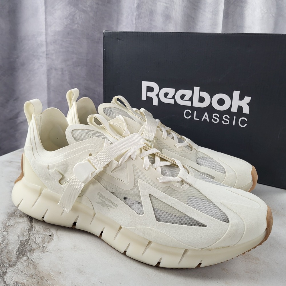 Reebok Zig Kinetica Concept Type White/Ivory Gum Men's 11.5